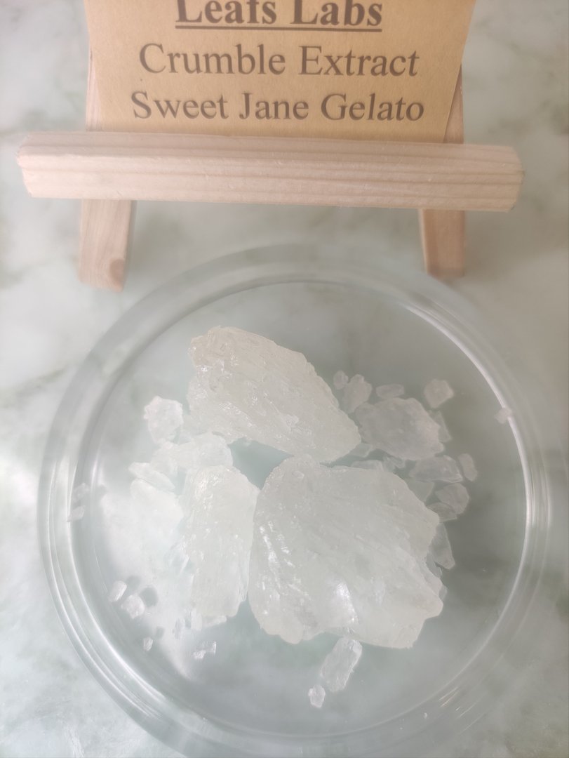 Crumble Extrakt CBD Sweet Jane Gelato