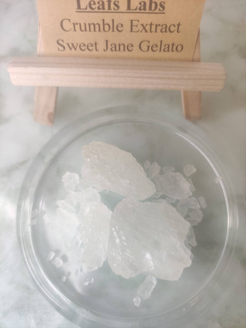 Crumble Extrakt CBD Sweet Jane Gelato 